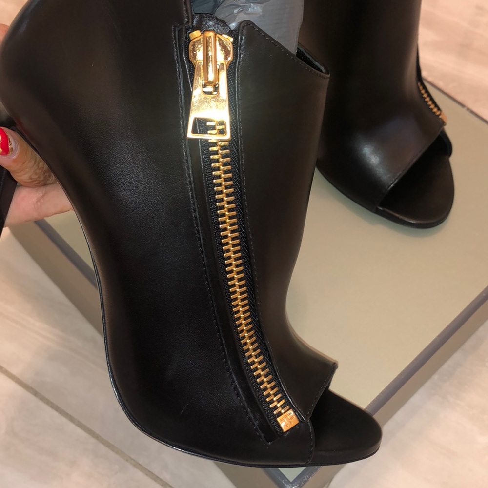 NEW Tom Ford peep toe Ankle boots size 38.5 - Picture 6 of 6